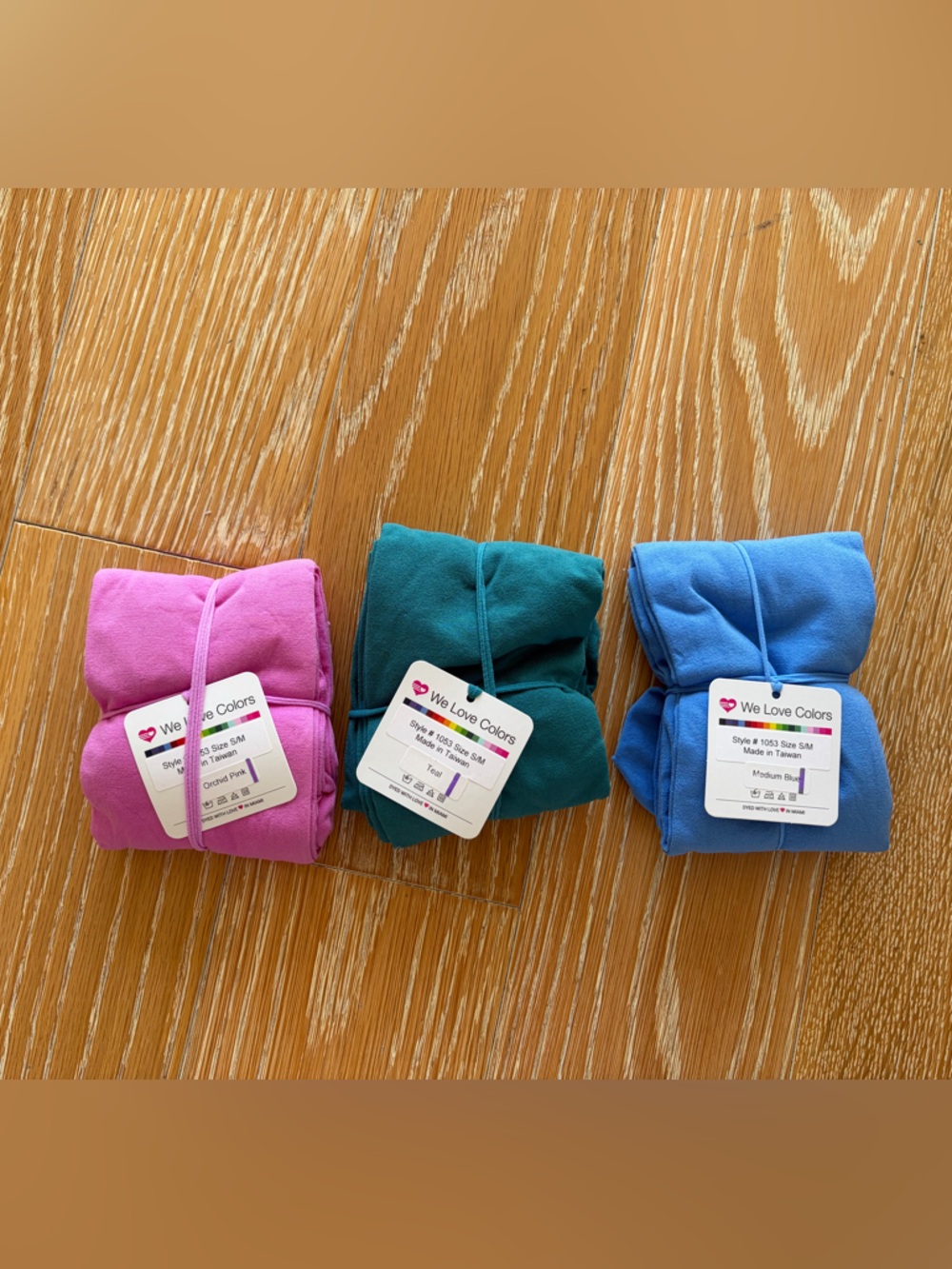 Womens Tights - Pink, Teal, Blue